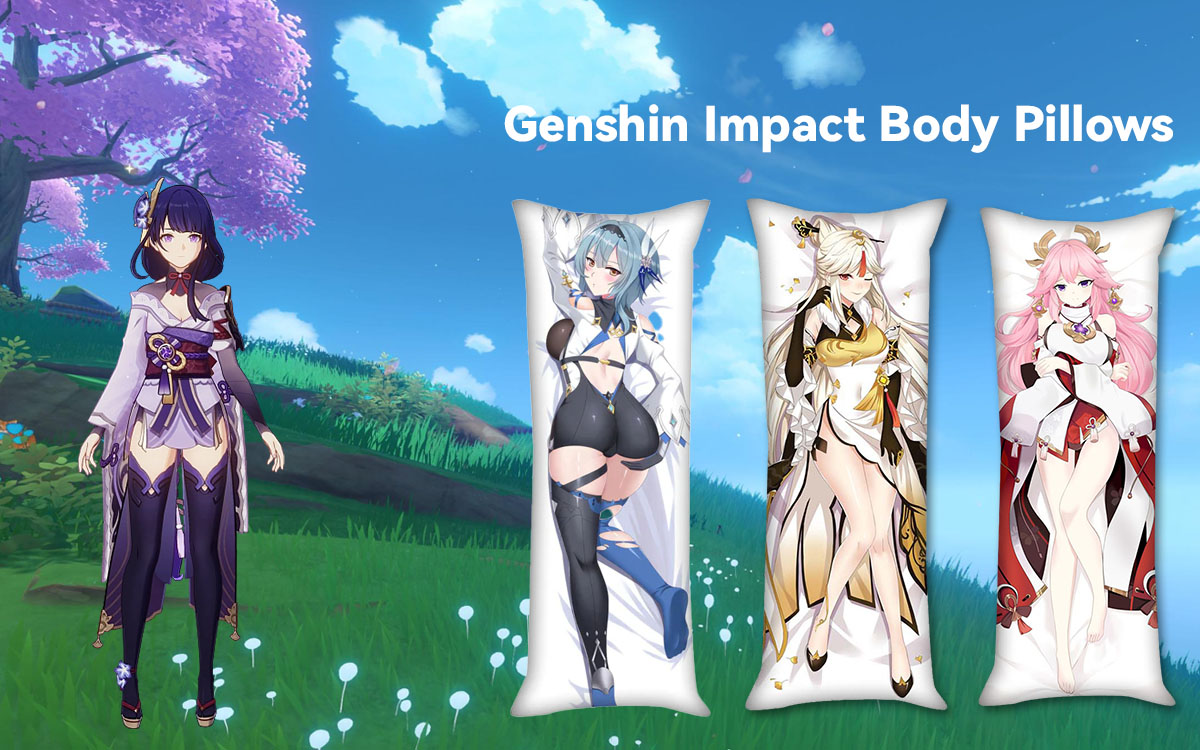 Anime Genshin Impact Hugging Body Pillows