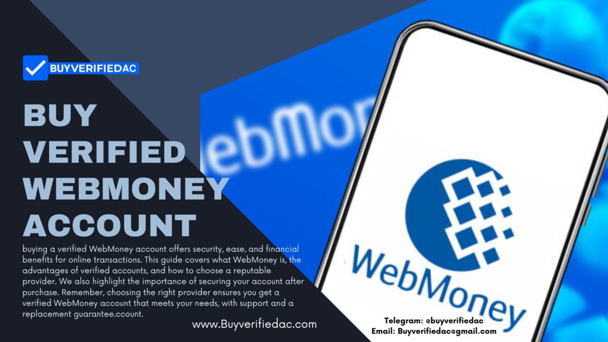 verified Webmoney account
